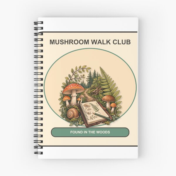 Item preview, Mushroom Walk Club designed and sold by Cozy Boo Club.