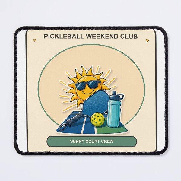 Item preview, Pickleball Weekend Club designed and sold by Cozy Boo Club.