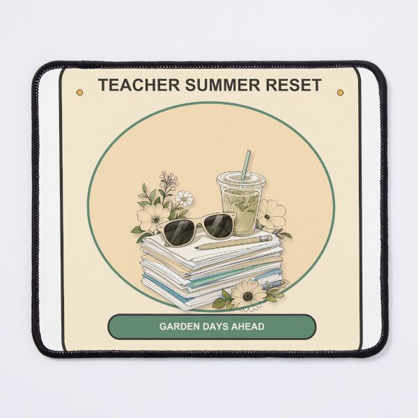 Item preview, Teacher Summer Reset designed and sold by Cozy Boo Club.