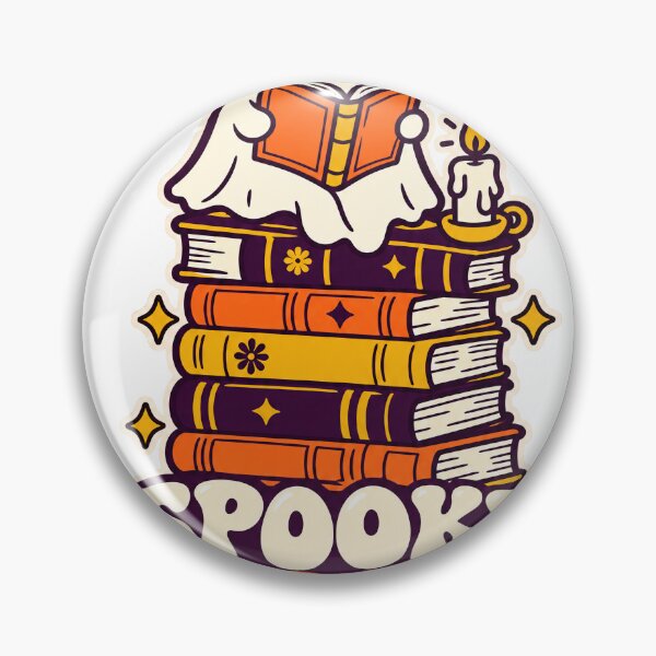 Item preview, Cute Ghost Reading Books - Spooky Book Club designed and sold by Cozy Boo Club.