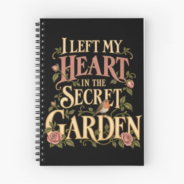 Item preview, The Secret Garden – I Left My Heart Here designed and sold by Fenay Designs.