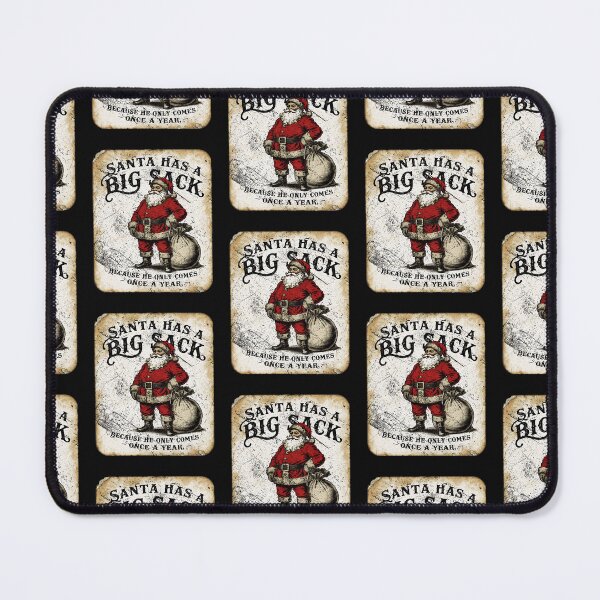 Item preview, Santa Has A Big Sack Funny Adult Christmas Dirty Joke Vintage Tin Sign Graphic designed and sold by AnimeSH9.