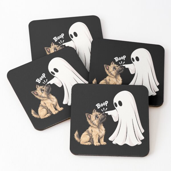 Item preview, Funny Ghost Cairn Terrier Dog Boop Halloween Design Mom Dad designed and sold by rafaeltto.