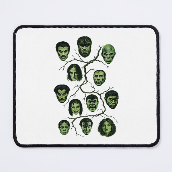 Item preview, ⚡THE CREATURE KIN COLLECTION ⚡MONSTER FAMILY TREE - THE MONSTER CLUB - unlabeled designed and sold by WheelieGdArt.