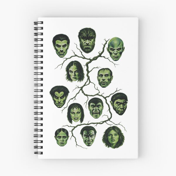Item preview, ⚡THE CREATURE KIN COLLECTION ⚡MONSTER FAMILY TREE - THE MONSTER CLUB - unlabeled designed and sold by WheelieGdArt.