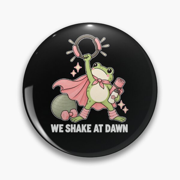 Item preview, We Shake At Dawn Funny Frog Pilates designed and sold by LASTIQUE-dd.