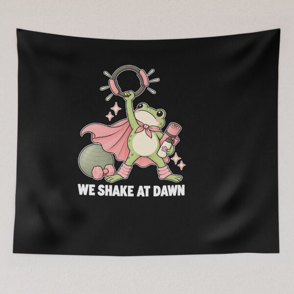 Item preview, We Shake At Dawn Funny Frog Pilates designed and sold by LASTIQUE-dd.