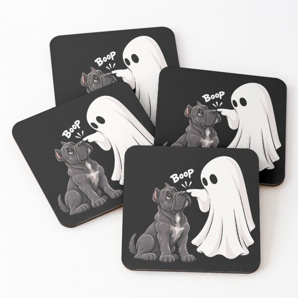 Item preview, Funny Ghost Cane Corso Dog Boop Halloween Design Mom Dad designed and sold by rafaeltto.