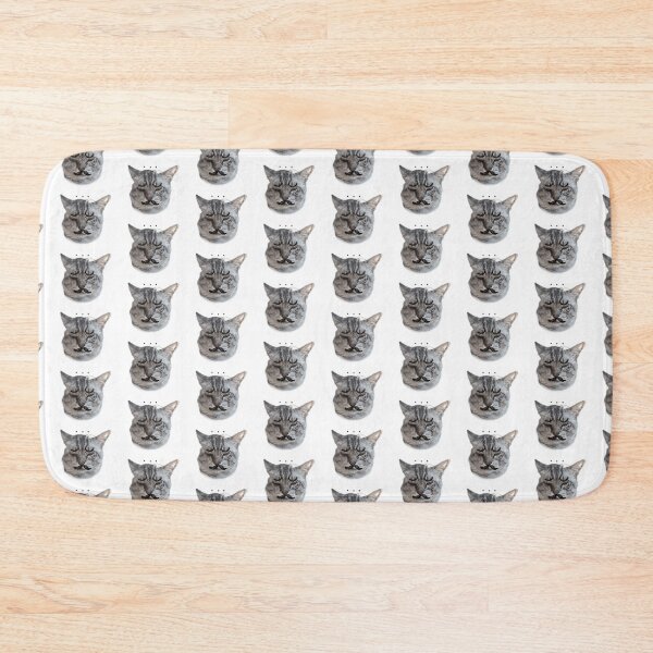 Item preview, Silly Tabby Cat Disappointed Monocle Mustache Meme designed and sold by fahiko.