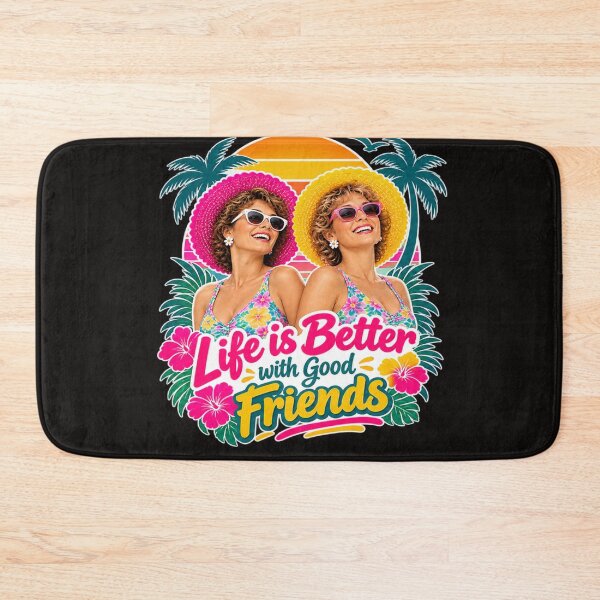 Item preview, Life Is Better With Good Friends designed and sold by Artbysarmina.