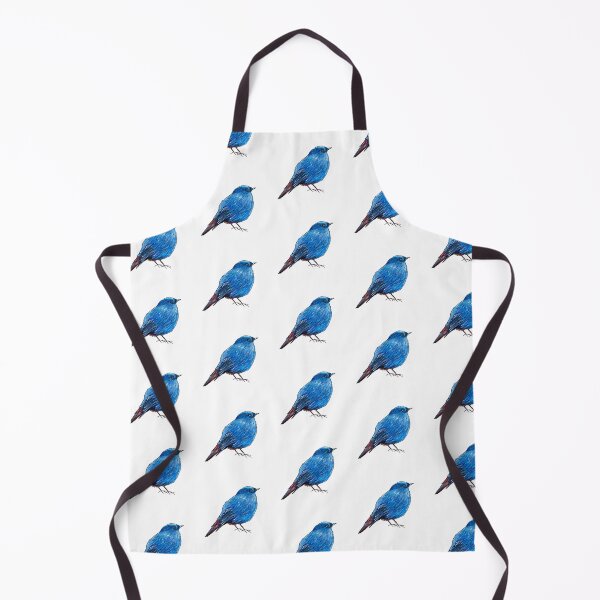 Item preview, Hand Painted Little Blue Bird designed and sold by KateIvesArt.