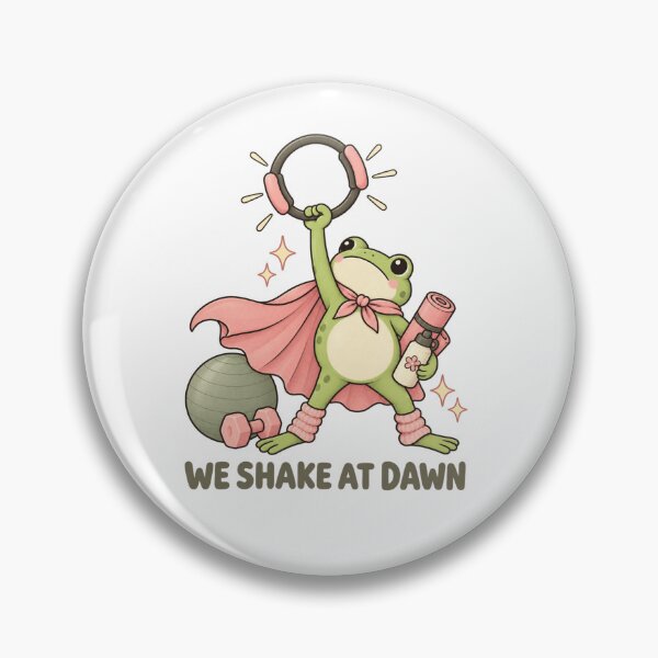 Item preview, We Shake At Dawn Funny Frog Pilates designed and sold by LASTIQUE-dd.