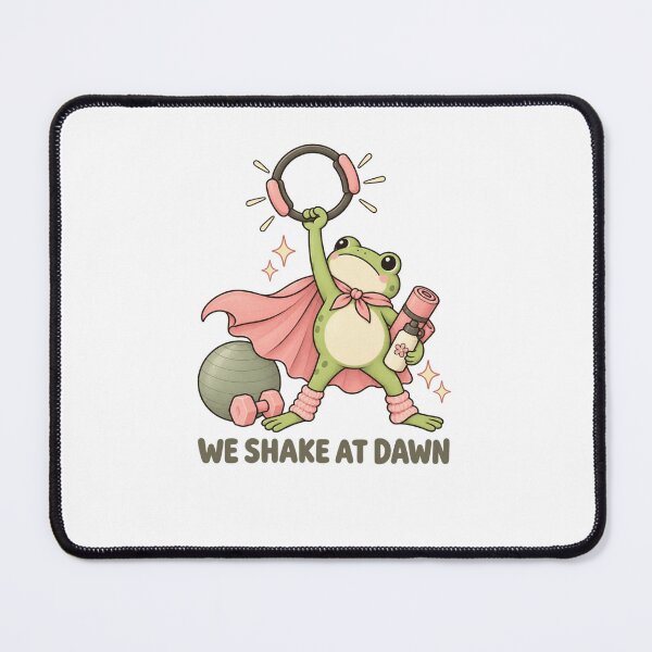 Item preview, We Shake At Dawn Funny Frog Pilates designed and sold by LASTIQUE-dd.