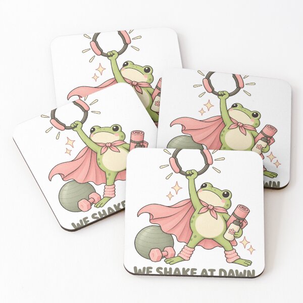 Item preview, We Shake At Dawn Funny Frog Pilates designed and sold by LASTIQUE-dd.
