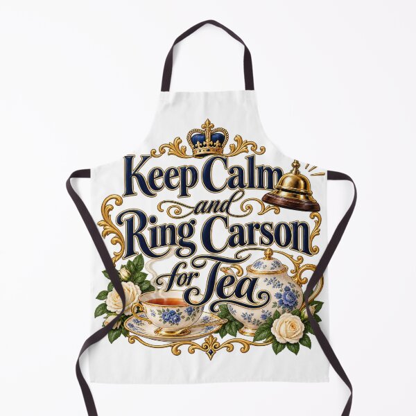 Item preview, Keep Calm And Ring Carson For Tea Vintage English Tea Party designed and sold by yaney85.