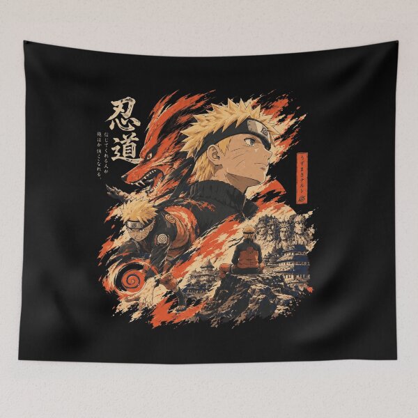Item preview, Naruto Uzumaki Brushstroke designed and sold by KathyMakeSander.