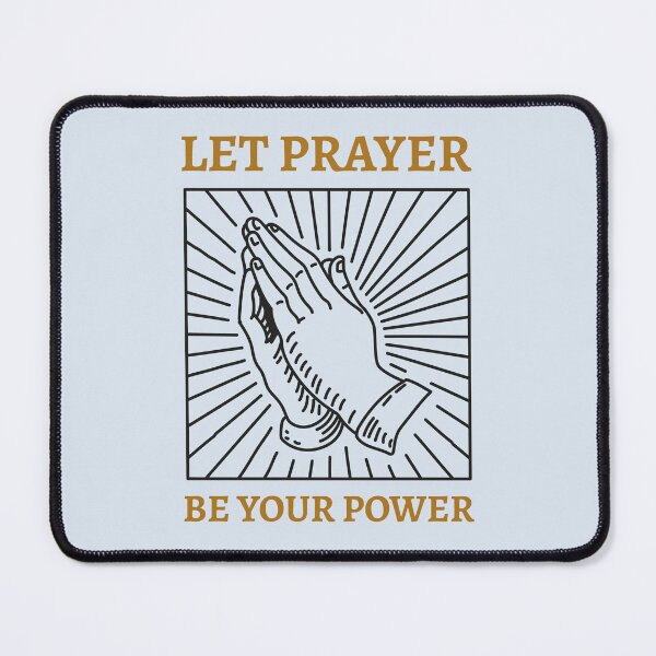 Item preview, LET PRAYER BE YOUR POWER CHRISTIAN APPAREL designed and sold by VFamDesigns.