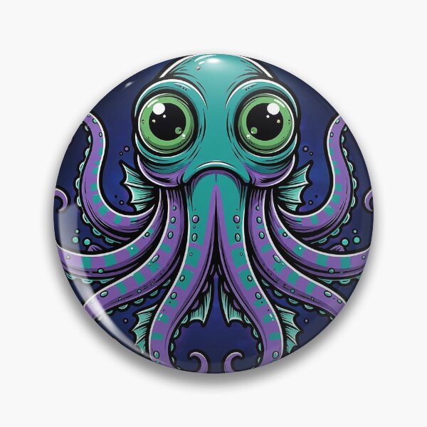 Item preview, Cosmic Octopus Alien Art designed and sold by Gangster-Design.