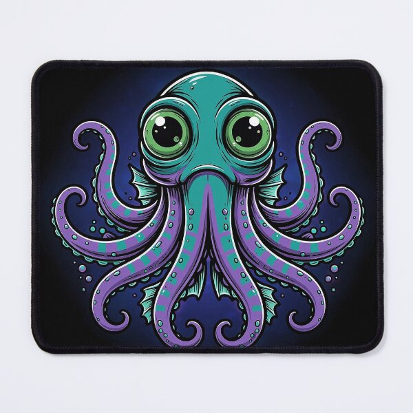 Item preview, Cosmic Octopus Alien Art designed and sold by Gangster-Design.