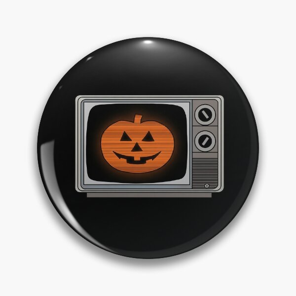 Item preview, Sp0oky TV Pumpkin Halloween designed and sold by LullaBaby.
