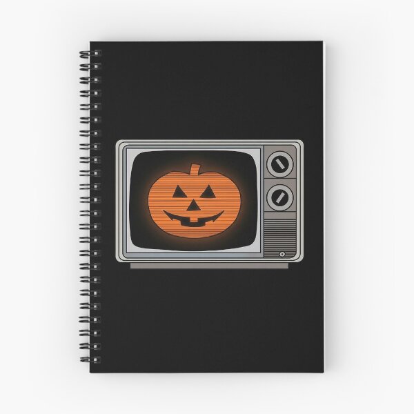Item preview, Halloween de calabazas en la televisión espeluznante designed and sold by LullaBaby.
