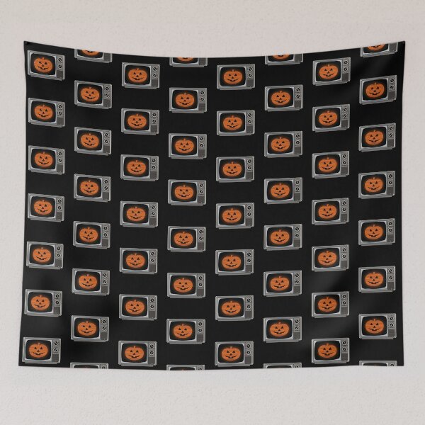Item preview, Sp0oky TV Pumpkin Halloween designed and sold by LullaBaby.