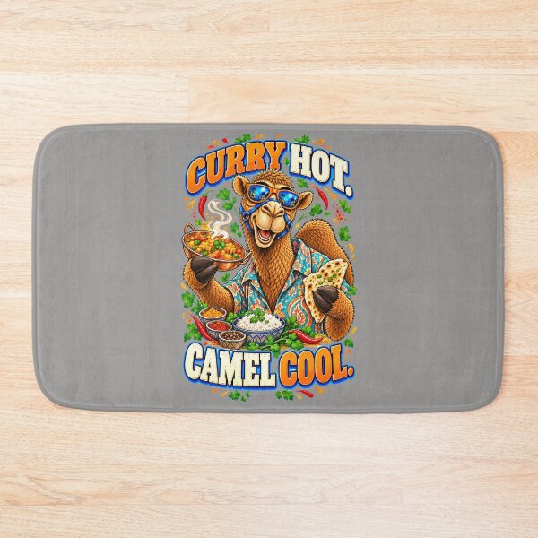 Item preview, Curry Hot. Camel Cool  – Funny Lifestyle, Food and Pets T-Shirt – Funny Camel T-Shirt Animal Graphic Camel T-Shirt designed and sold by Camel & Quirk.