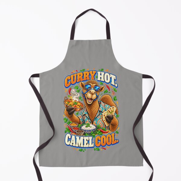 Item preview, Curry Hot. Camel Cool  – Funny Lifestyle, Food and Pets T-Shirt – Funny Camel T-Shirt Animal Graphic Camel T-Shirt designed and sold by Camel & Quirk.