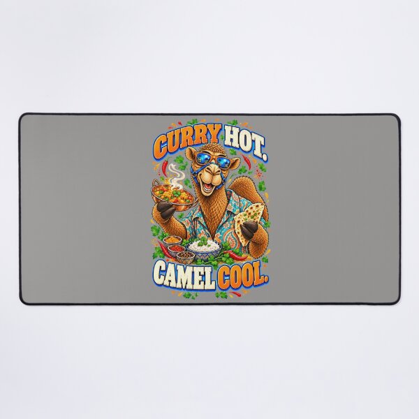 Item preview, Curry Hot. Camel Cool – Funny Lifestyle, Food and Pets T-Shirt – Funny Camel T-Shirt Animal Graphic Camel T-Shirt designed and sold by Camel & Quirk.
