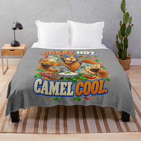 Item preview, Curry Hot. Camel Cool  – Funny Lifestyle, Food and Pets T-Shirt – Funny Camel T-Shirt Animal Graphic Camel T-Shirt designed and sold by Camel & Quirk.