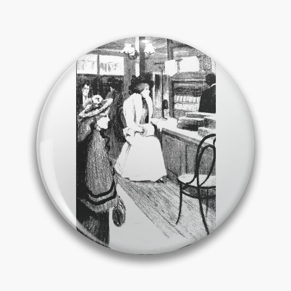 Item preview, Vintage Ghostly Tales Haunted Gothic Woodcut Plate 5 designed and sold by Antique Science Press.