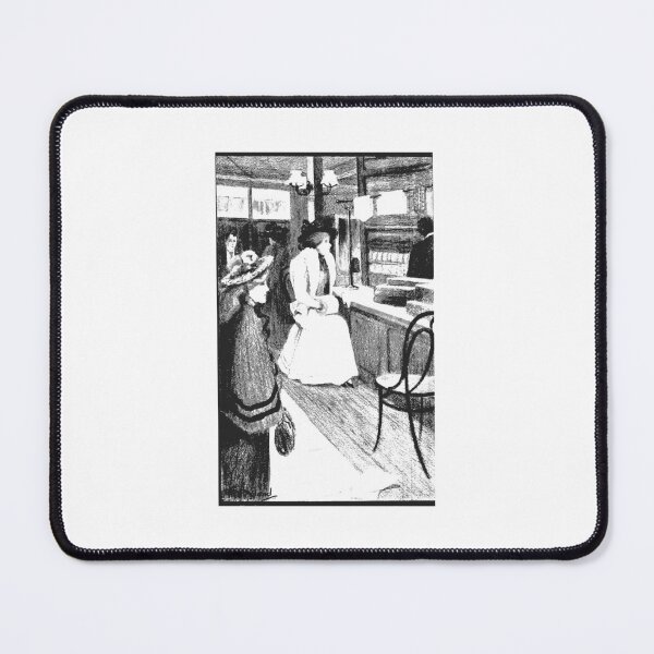 Item preview, Vintage Ghostly Tales Haunted Gothic Woodcut Plate 5 designed and sold by Antique Science Press.