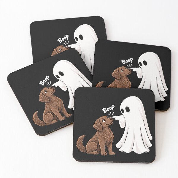 Item preview, Funny Ghost Chesapeake Bay Retriever Dog Boop Halloween Design Mom Dad designed and sold by rafaeltto.