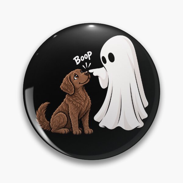 Item preview, Funny Ghost Chesapeake Bay Retriever Dog Boop Halloween Design Mom Dad designed and sold by rafaeltto.
