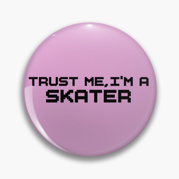 Item preview, Trust Me I’m a Skater – Bold Typography Sticker designed and sold by tviyluv.