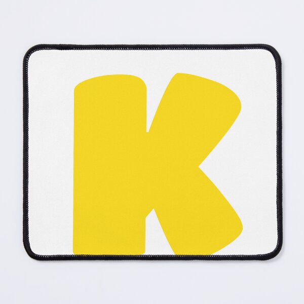 Item preview, Halloween Yellow Letter K Initial designed and sold by remoteart.