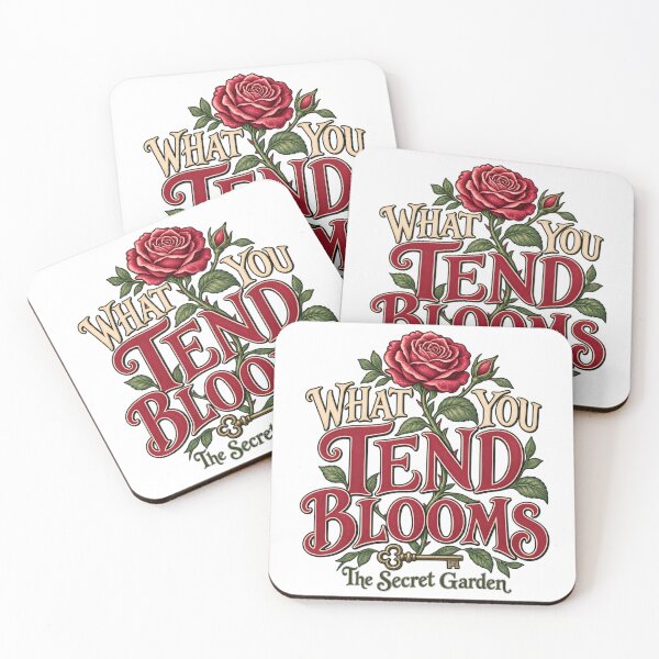 Item preview, The Secret Garden – What You Tend Blooms designed and sold by Fenay Designs.