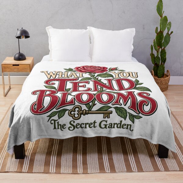 Item preview, The Secret Garden – What You Tend Blooms designed and sold by Fenay Designs.