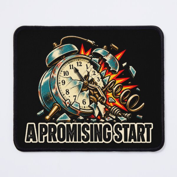 Item preview, A Promising Start – Vintage Chaos Humor designed and sold by DopeyRobot.