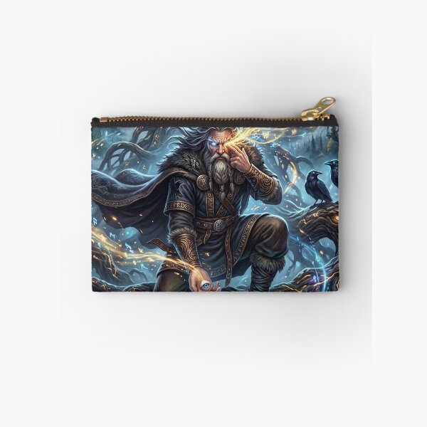 Item preview, Odin Sacrificing His Eye at the Ancient Yggdrasil designed and sold by Lucid Dream Pixel.