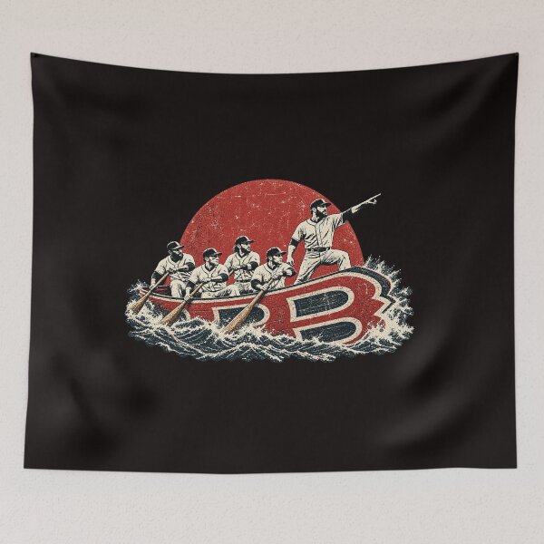 Item preview, Baseball Players Rowing B Boat Vintage Graphic designed and sold by YAWO-PAE.