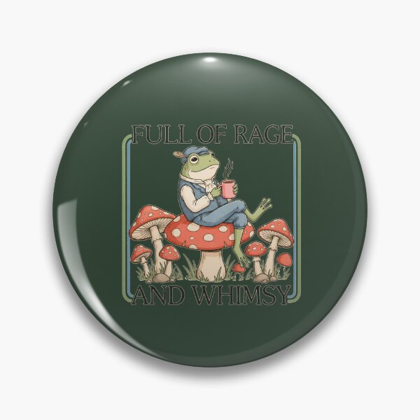 Item preview, Full Of Rage And Whimsy, Funny Frog Classic T-Shirt designed and sold by PsychicMedium.