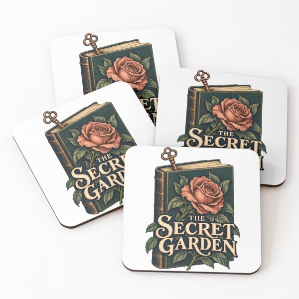 Item preview, The Secret Garden – Rosebound Book and Key designed and sold by Fenay Designs.