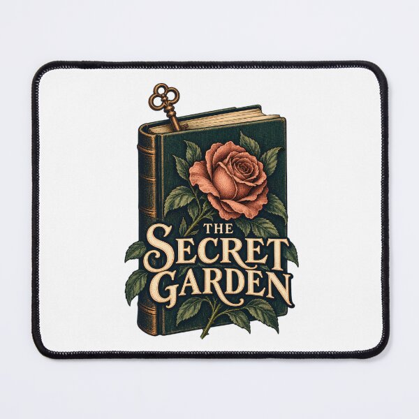 Item preview, The Secret Garden – Rosebound Book and Key designed and sold by Fenay Designs.