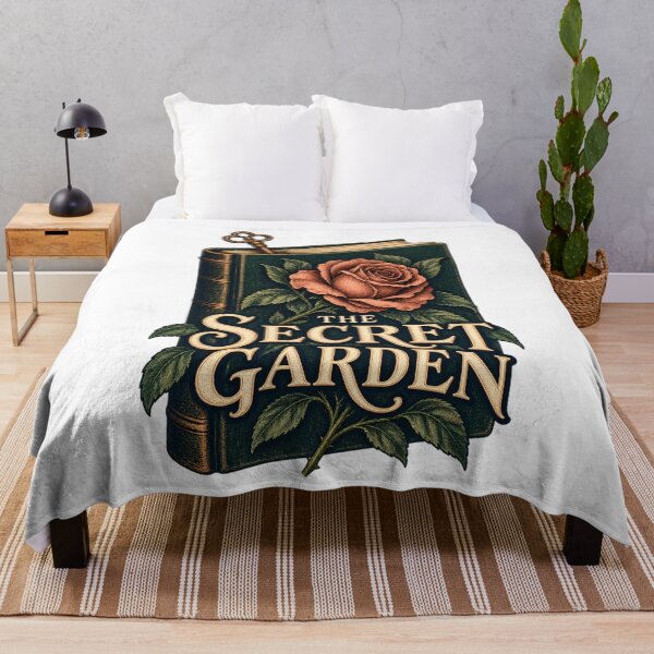 Item preview, The Secret Garden – Rosebound Book and Key designed and sold by Fenay Designs.