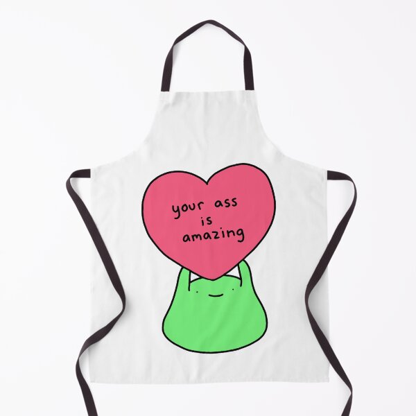 Item preview, Your Ass Is Amazing Cute Pink Heart designed and sold by brendajmoore9.