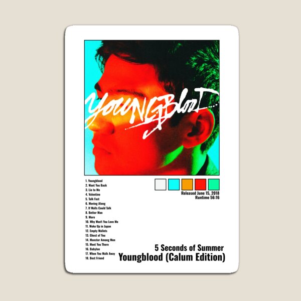Item preview, Youngblood (Calum Edition) Album designed and sold by samsplaylist.