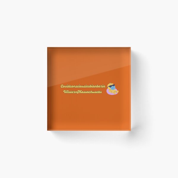 Item preview, Covid Conscious Lesbian Bar in Western Massachusetts Funny Sticker designed and sold by hotpandatees.