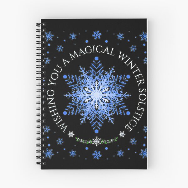 Item preview, Magical Winter Solstice Blue Snowflake designed and sold by NoeValdric.