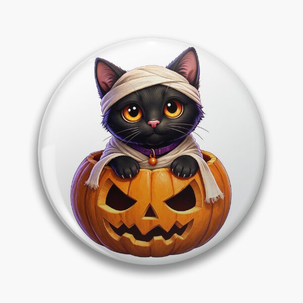 Item preview, Happy Meow-loween designed and sold by DynaMotionDesigns.